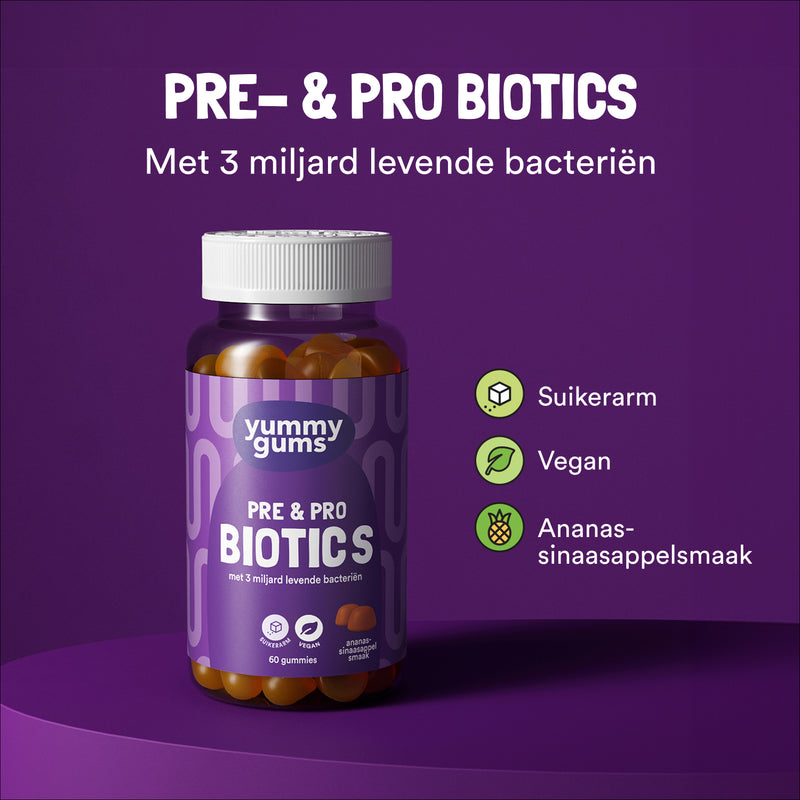 Pre & Pro Biotics Gummies