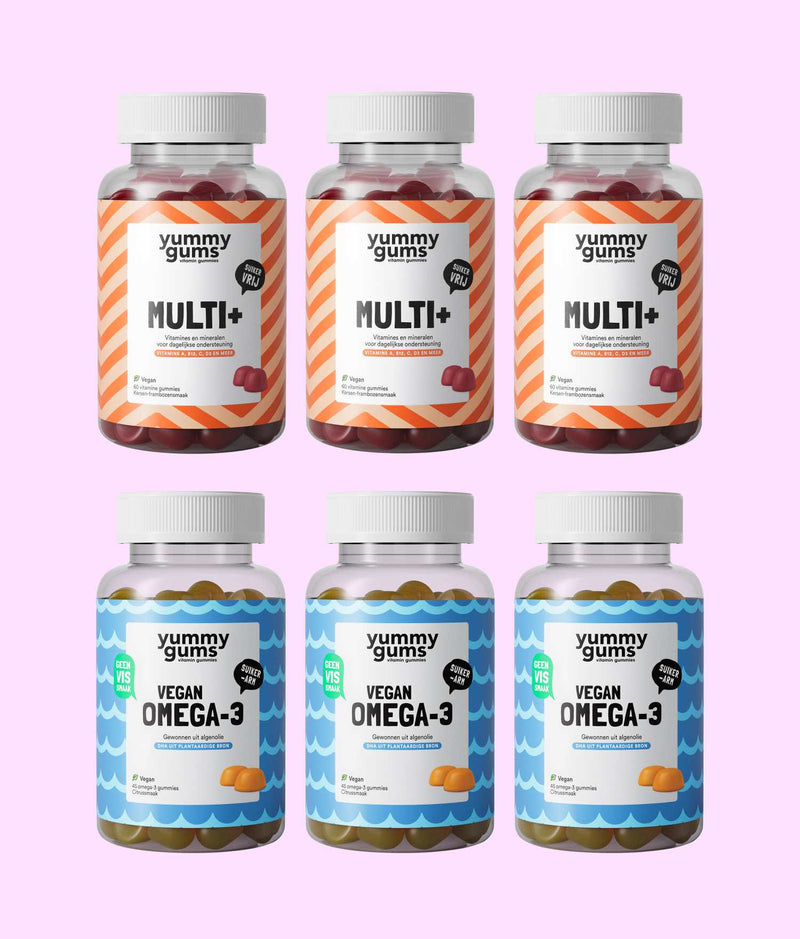 Multi · Omega 6-pack - YummygumsNL